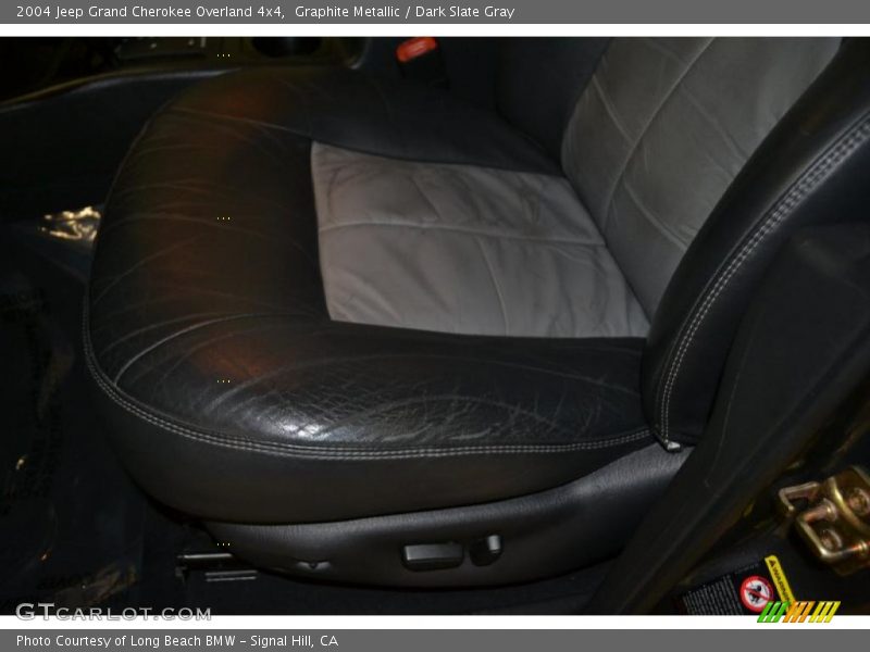 Graphite Metallic / Dark Slate Gray 2004 Jeep Grand Cherokee Overland 4x4