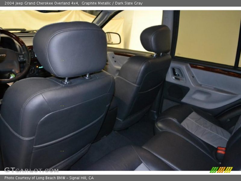 Graphite Metallic / Dark Slate Gray 2004 Jeep Grand Cherokee Overland 4x4