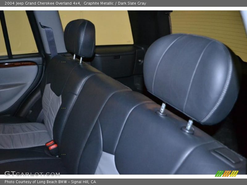 Graphite Metallic / Dark Slate Gray 2004 Jeep Grand Cherokee Overland 4x4