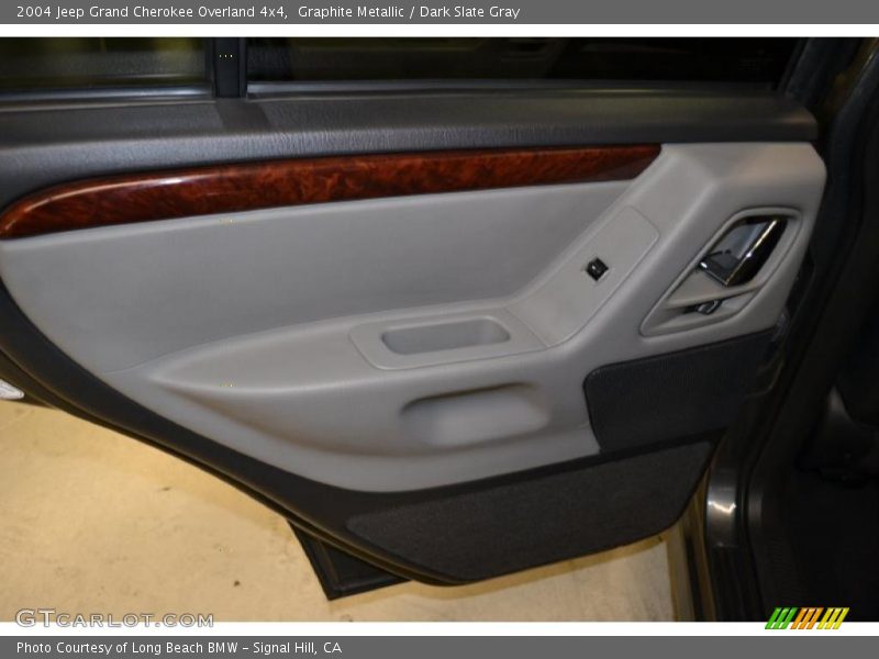 Graphite Metallic / Dark Slate Gray 2004 Jeep Grand Cherokee Overland 4x4
