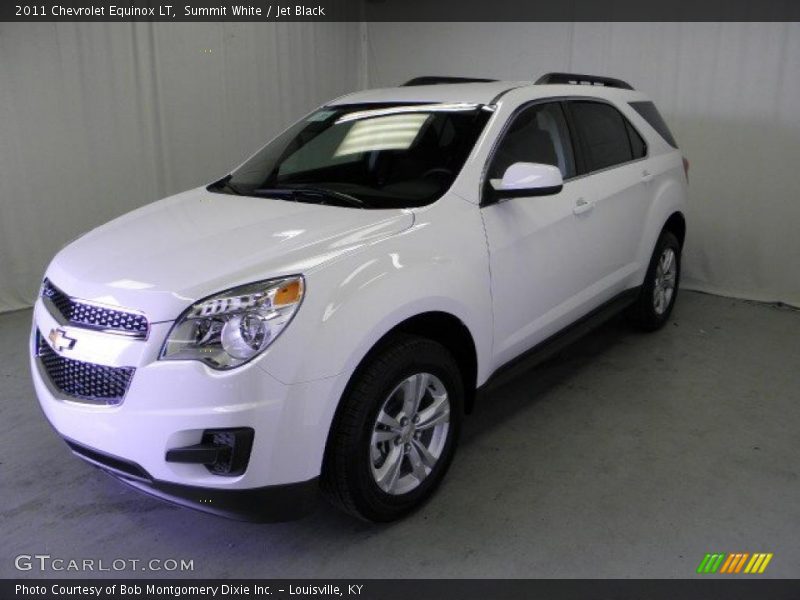 Summit White / Jet Black 2011 Chevrolet Equinox LT