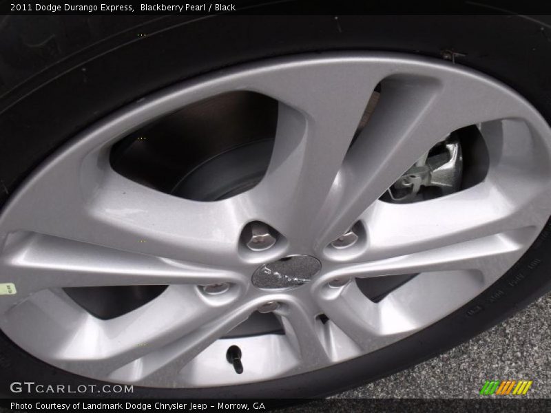 Blackberry Pearl / Black 2011 Dodge Durango Express