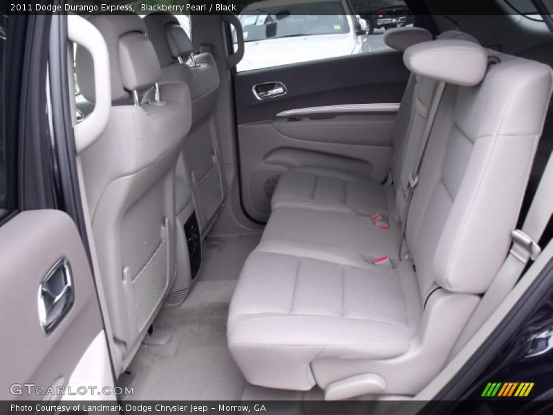 Blackberry Pearl / Black 2011 Dodge Durango Express