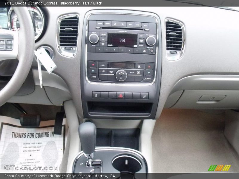 Blackberry Pearl / Black 2011 Dodge Durango Express