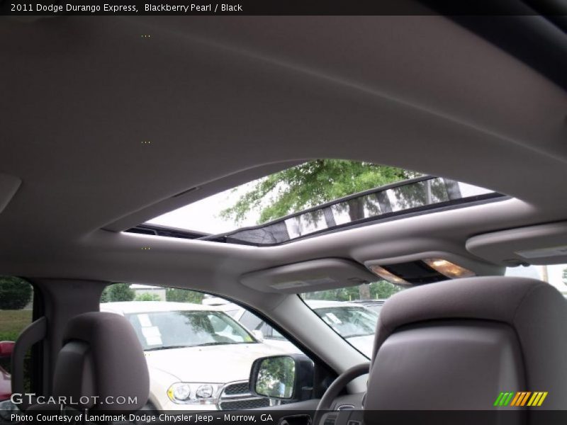 Blackberry Pearl / Black 2011 Dodge Durango Express