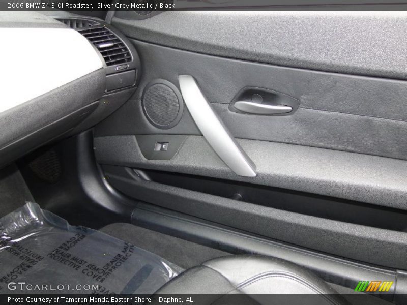 Silver Grey Metallic / Black 2006 BMW Z4 3.0i Roadster
