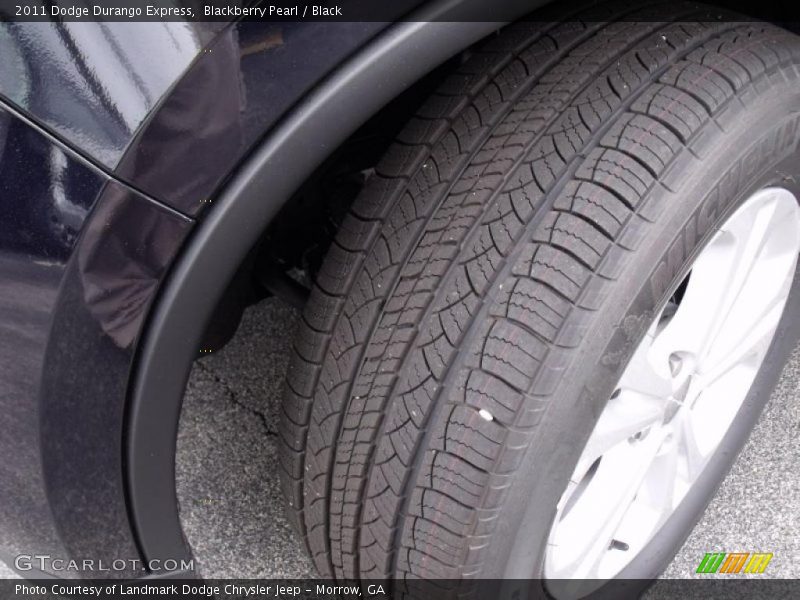 Blackberry Pearl / Black 2011 Dodge Durango Express