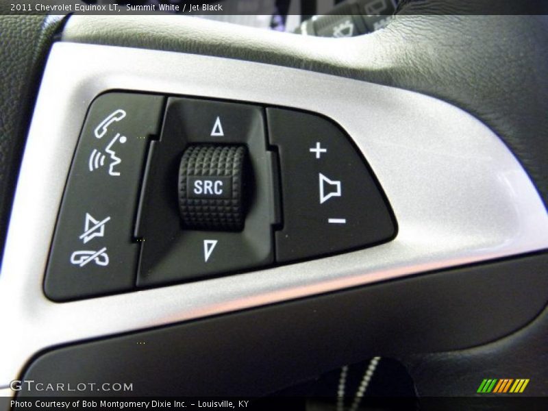 Summit White / Jet Black 2011 Chevrolet Equinox LT