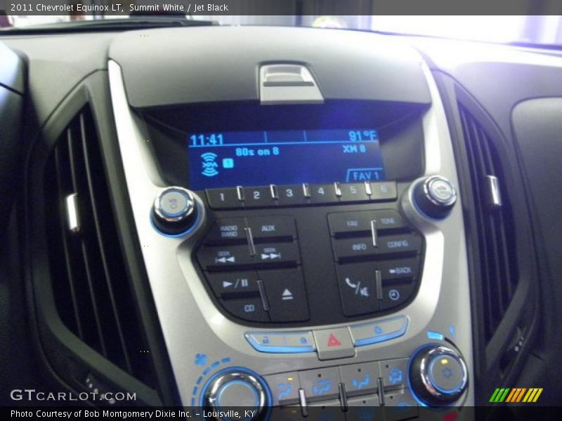 Summit White / Jet Black 2011 Chevrolet Equinox LT