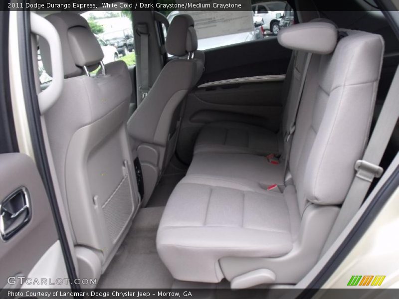 White Gold / Dark Graystone/Medium Graystone 2011 Dodge Durango Express