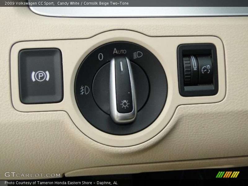 Controls of 2009 CC Sport