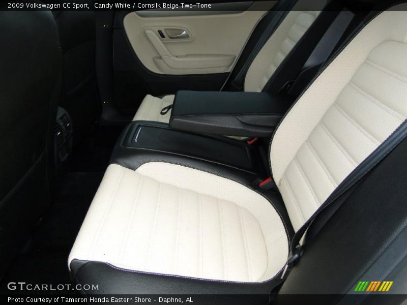 Candy White / Cornsilk Beige Two-Tone 2009 Volkswagen CC Sport