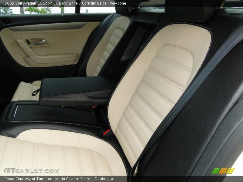  2009 CC Sport Cornsilk Beige Two-Tone Interior