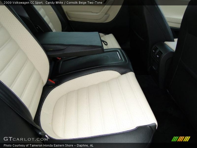  2009 CC Sport Cornsilk Beige Two-Tone Interior