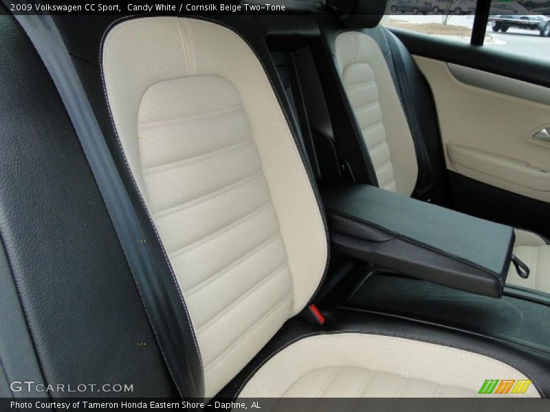 Candy White / Cornsilk Beige Two-Tone 2009 Volkswagen CC Sport
