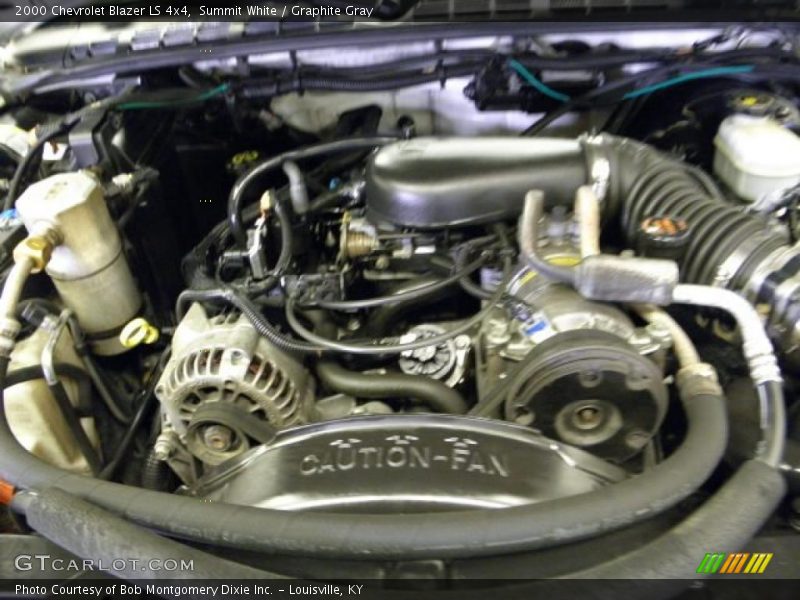 Summit White / Graphite Gray 2000 Chevrolet Blazer LS 4x4