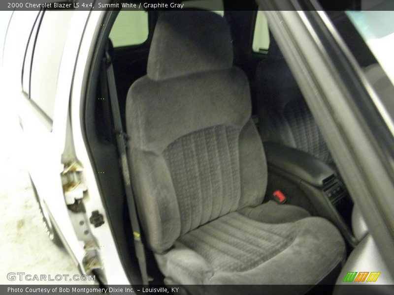 Summit White / Graphite Gray 2000 Chevrolet Blazer LS 4x4