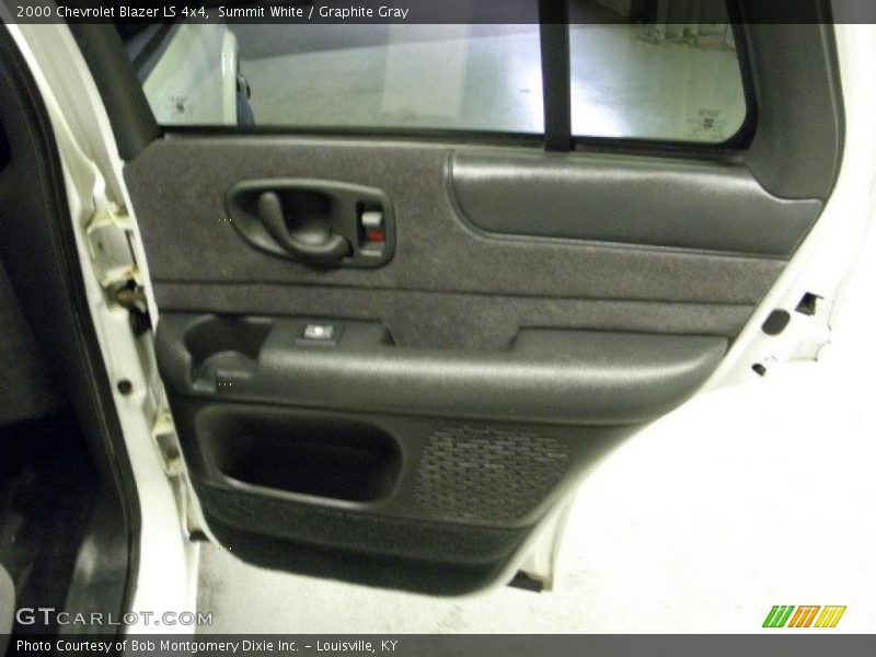 Summit White / Graphite Gray 2000 Chevrolet Blazer LS 4x4