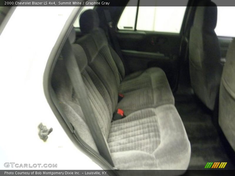 Summit White / Graphite Gray 2000 Chevrolet Blazer LS 4x4