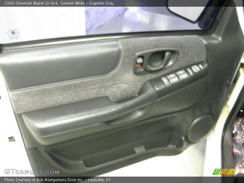 Summit White / Graphite Gray 2000 Chevrolet Blazer LS 4x4