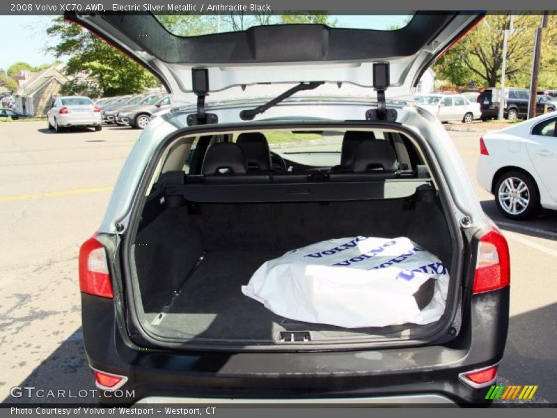 Electric Silver Metallic / Anthracite Black 2008 Volvo XC70 AWD