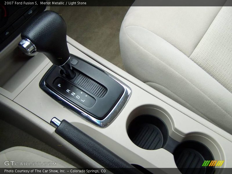 Merlot Metallic / Light Stone 2007 Ford Fusion S