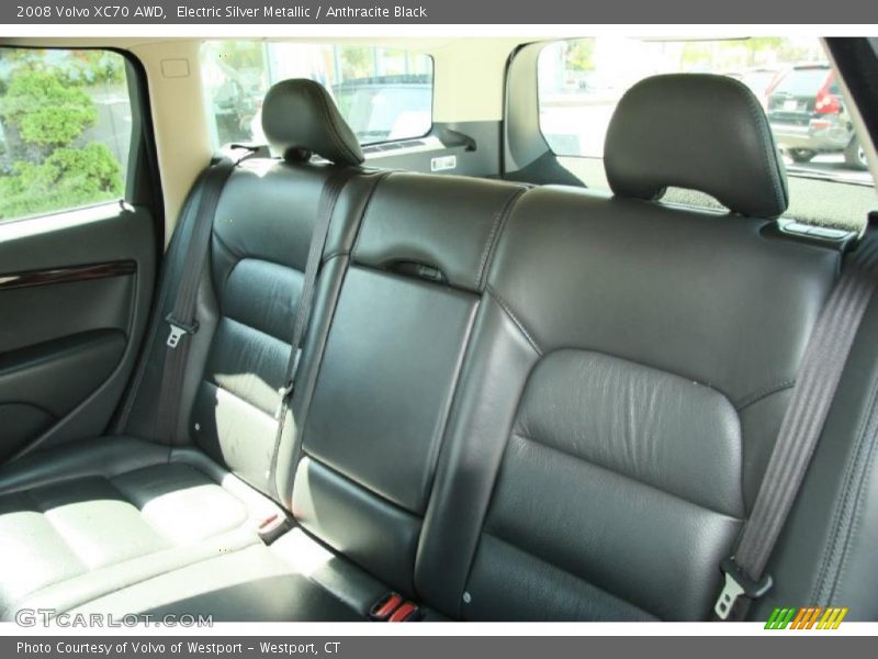 Electric Silver Metallic / Anthracite Black 2008 Volvo XC70 AWD