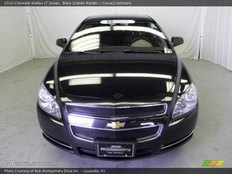 Black Granite Metallic / Cocoa/Cashmere 2010 Chevrolet Malibu LT Sedan
