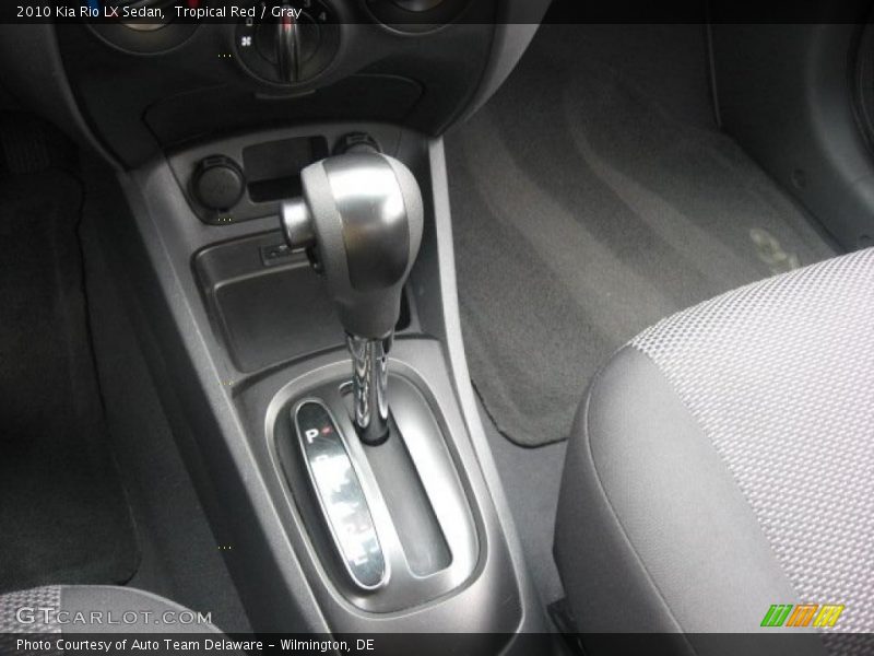 Tropical Red / Gray 2010 Kia Rio LX Sedan