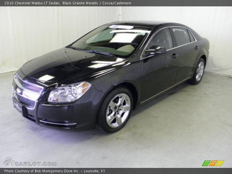 Black Granite Metallic / Cocoa/Cashmere 2010 Chevrolet Malibu LT Sedan