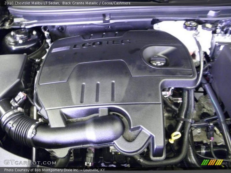 Black Granite Metallic / Cocoa/Cashmere 2010 Chevrolet Malibu LT Sedan