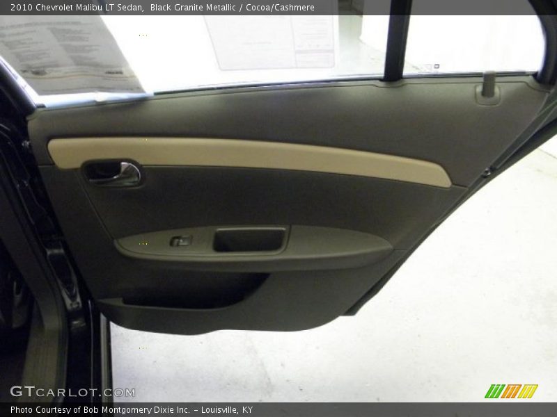 Black Granite Metallic / Cocoa/Cashmere 2010 Chevrolet Malibu LT Sedan