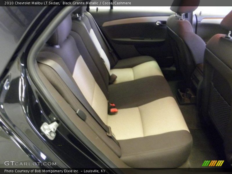 Black Granite Metallic / Cocoa/Cashmere 2010 Chevrolet Malibu LT Sedan