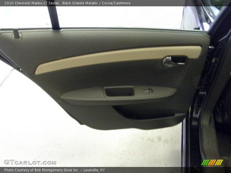Black Granite Metallic / Cocoa/Cashmere 2010 Chevrolet Malibu LT Sedan