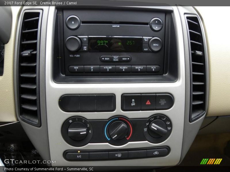 Creme Brulee / Camel 2007 Ford Edge SE