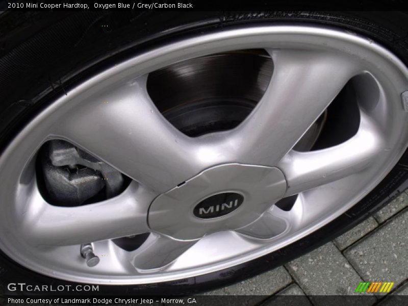 Oxygen Blue / Grey/Carbon Black 2010 Mini Cooper Hardtop