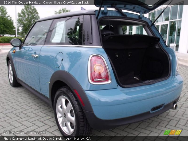 Oxygen Blue / Grey/Carbon Black 2010 Mini Cooper Hardtop