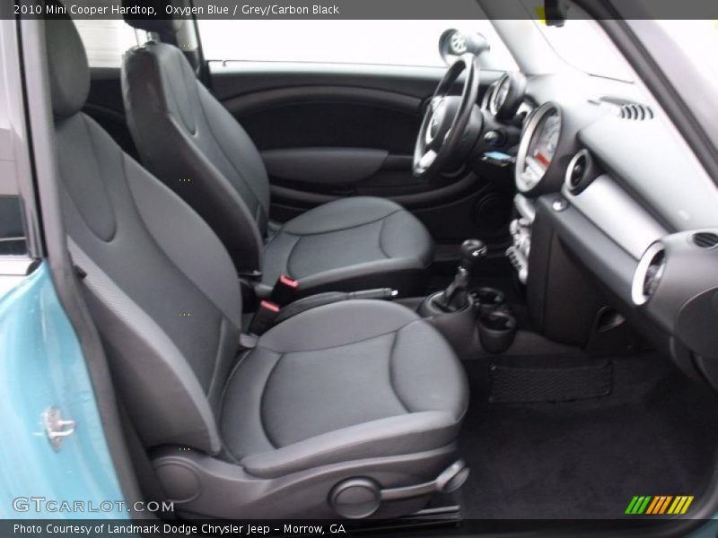 Oxygen Blue / Grey/Carbon Black 2010 Mini Cooper Hardtop