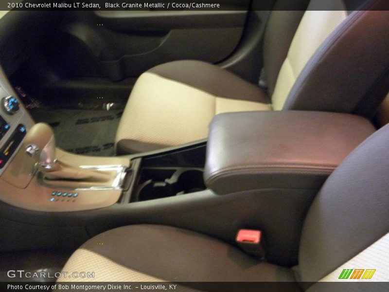 Black Granite Metallic / Cocoa/Cashmere 2010 Chevrolet Malibu LT Sedan
