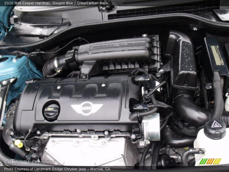 Oxygen Blue / Grey/Carbon Black 2010 Mini Cooper Hardtop