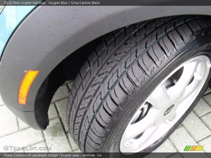Oxygen Blue / Grey/Carbon Black 2010 Mini Cooper Hardtop