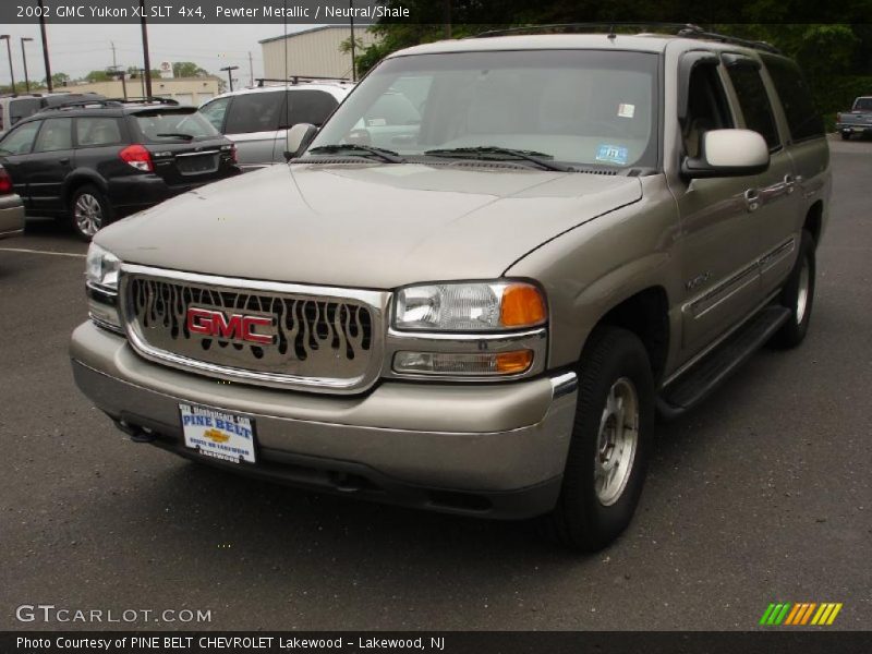 Pewter Metallic / Neutral/Shale 2002 GMC Yukon XL SLT 4x4