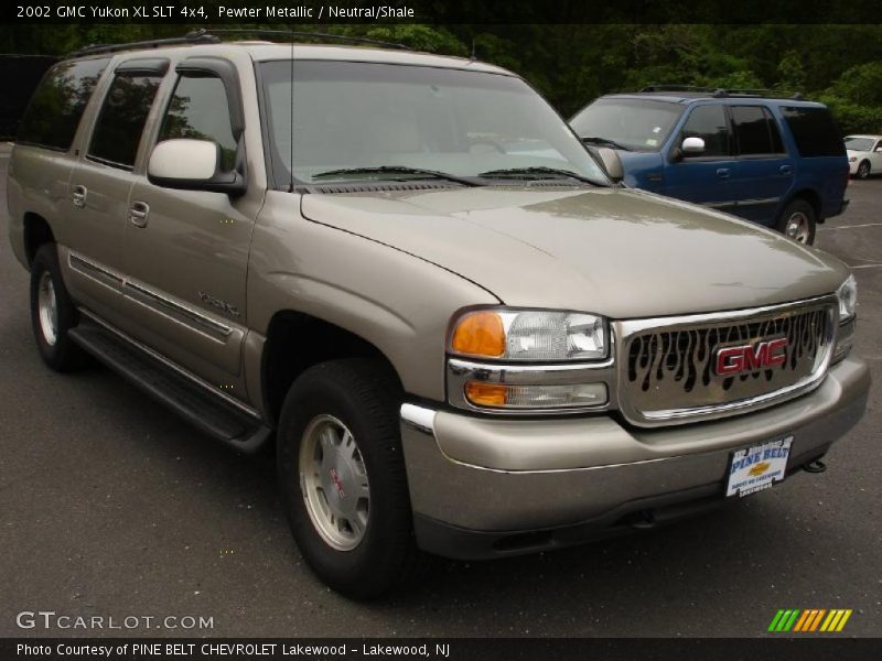 Pewter Metallic / Neutral/Shale 2002 GMC Yukon XL SLT 4x4