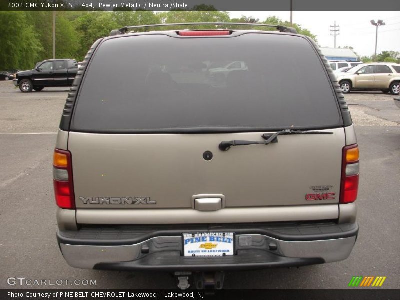 Pewter Metallic / Neutral/Shale 2002 GMC Yukon XL SLT 4x4