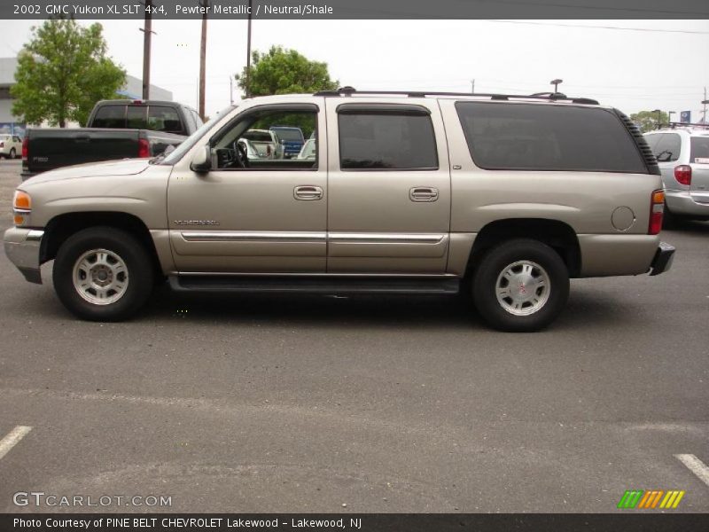 Pewter Metallic / Neutral/Shale 2002 GMC Yukon XL SLT 4x4