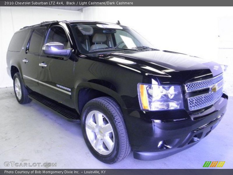 Black / Light Cashmere/Dark Cashmere 2010 Chevrolet Suburban LTZ 4x4