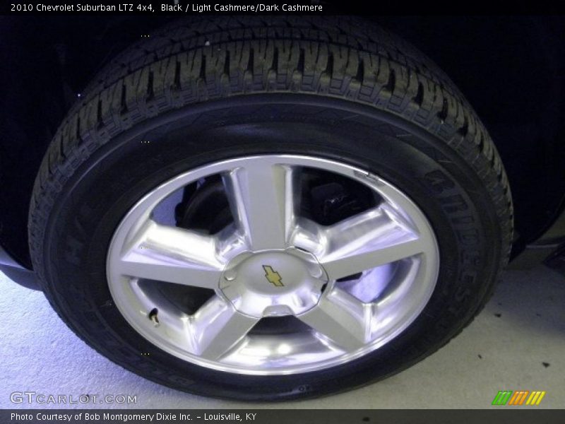 Black / Light Cashmere/Dark Cashmere 2010 Chevrolet Suburban LTZ 4x4