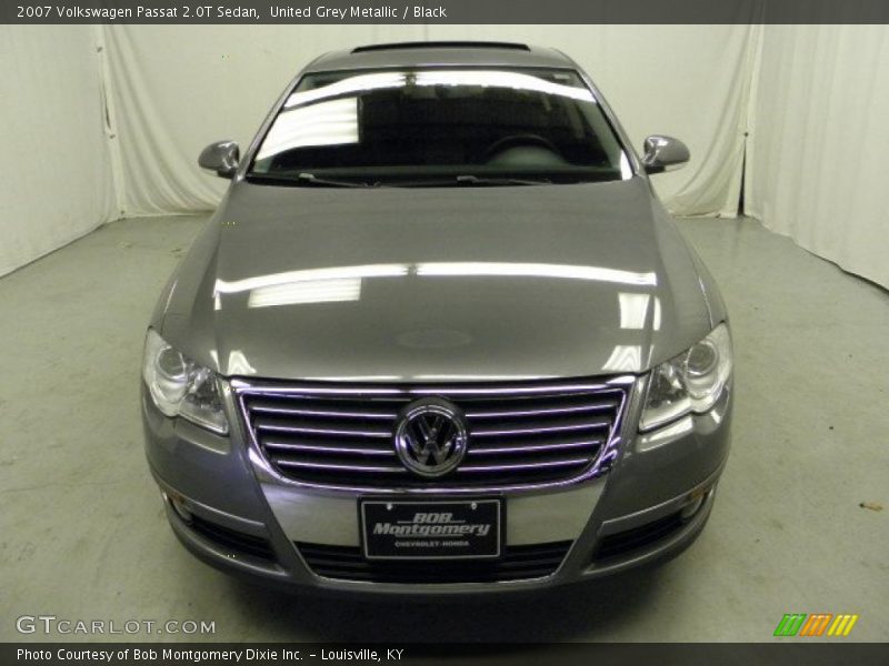 United Grey Metallic / Black 2007 Volkswagen Passat 2.0T Sedan