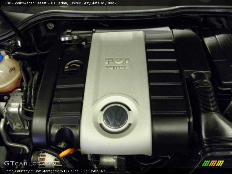 United Grey Metallic / Black 2007 Volkswagen Passat 2.0T Sedan