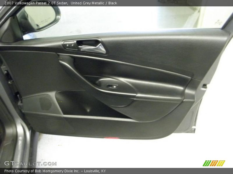 United Grey Metallic / Black 2007 Volkswagen Passat 2.0T Sedan